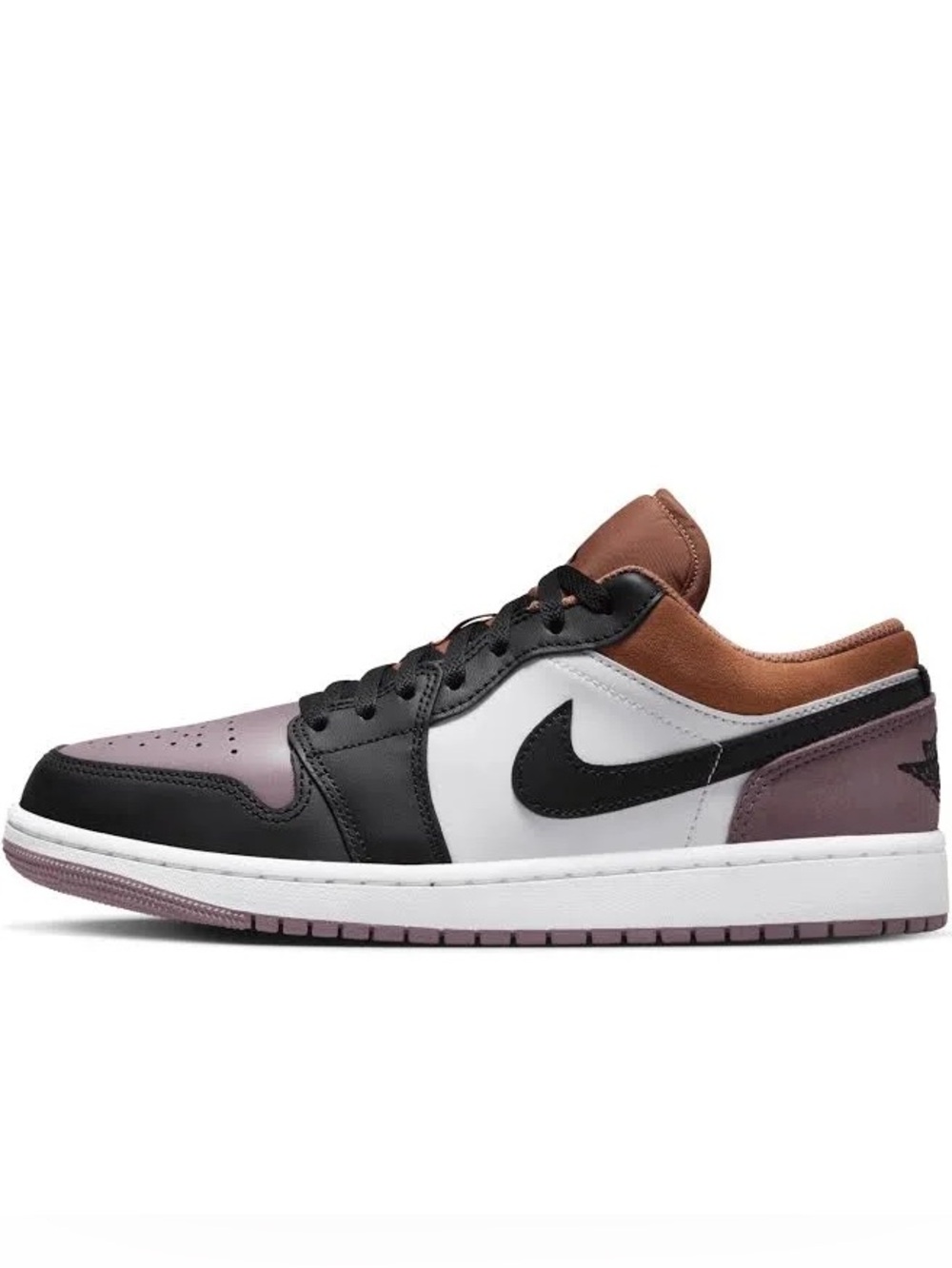 Air Jordan 1 Low SE White/Black/Orange/Mauve Size Men’s US 8